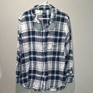 NWOT "GAP" 2X Button Down Plaid